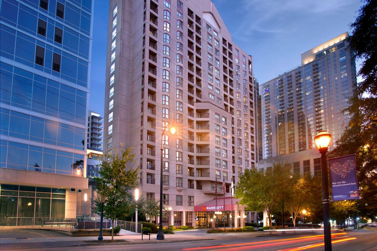 Atlanta Marriott Suites Midtown Exterior foto